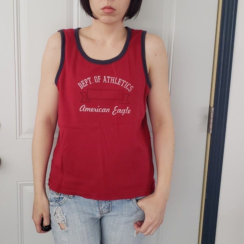Y2K‎ American Eagle Red Tank Top